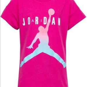 Jordan Jumpman Girls T-Shirt Tee Kids